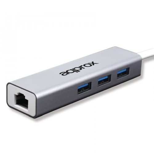 Approx (APPC07GHUB) USB 3.0 to Gigabit Ethernet Adapter & 3-Port USB 3.0 Hub