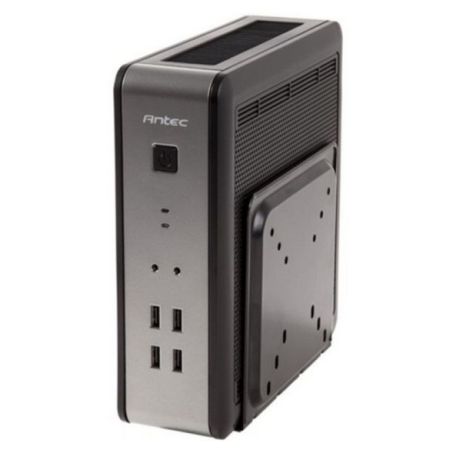 Antec ISK110 VESA Mini ITX Case, 90W Ext. PSU, Vesa Mounting Bracket, 2 x 2.5