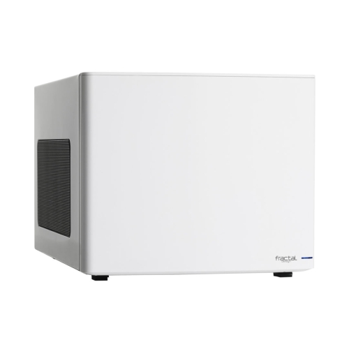 Fractal Design Node 304 (White) Compact Cube Case, Mini ITX, ATX PSU & 310mm GPU Support, Modular Interior, 3 Fans, Fan Controller