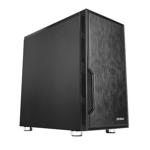 Antec VSK10 Micro ATX Case, No PSU, 12cm Fan, 2 USB 3.0, Extensive Cooling Options, Black