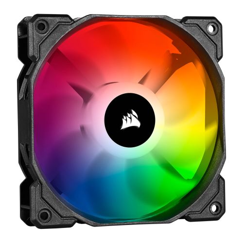 Corsair iCUE SP120 RGB PRO 12cm RGB Case Fan, 8 ARGB LEDs, Hydraulic Bearing, Single Fan Expansion Pack