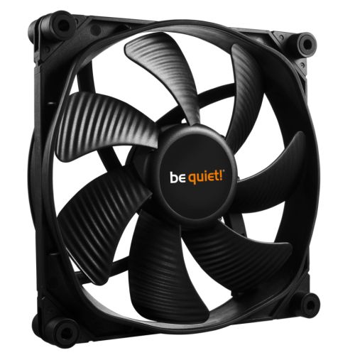Be Quiet (BL071) Silent Wings 3 PWM High Speed Case Fan, 14cm, Black, Fluid Dynamic