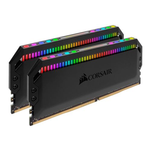 Corsair Dominator Platinum RGB 16GB Kit (2 x 8GB), DDR4, 3200MHz (PC4-25600), CL16, XMP 2.0, DIMM Memory