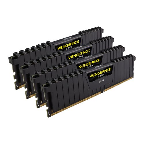Corsair Vengeance LPX 32GB Kit (4 x 8GB), DDR4, 3000MHz (PC4-24000), CL16, XMP 2.0, DIMM Memory
