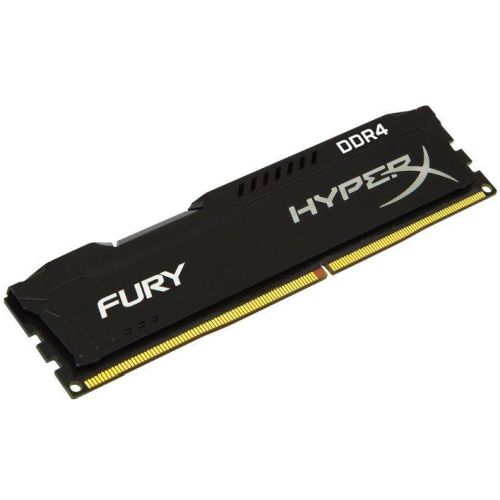 HyperX Fury Black 4GB, DDR4, 2666MHz (PC4-21330), CL15, DIMM Memory