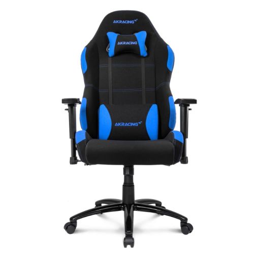 AKRacing Core Series EX-Wide Gaming Chair, Black & Blue, 5/10 Year Warranty