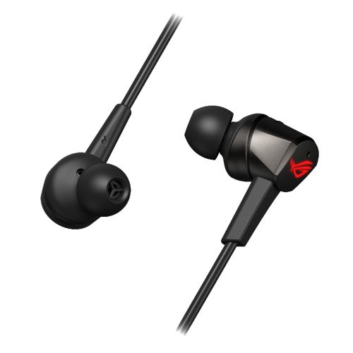 Asus ROG CETRA Gaming In-Ear Earset, USB-C, Inline Microphone, Active Noise Cancellation, 10mm Drivers, Carry Case
