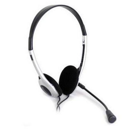 Dynamode DM-N90 Lightweight Headset, Boom Microphone, In-line Volume Control