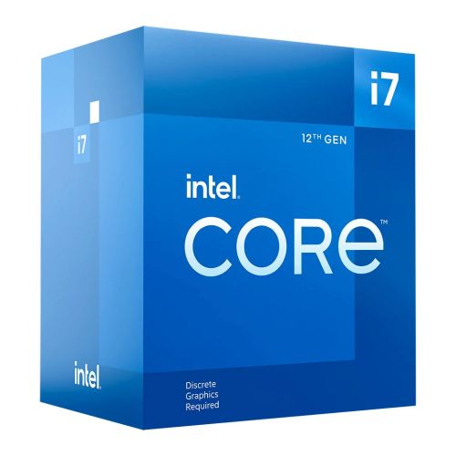 Intel Core I7-12700F Cpu 1700 2.1 Ghz 4.9 Turbo 12-Core 65W 20Mb Cache Alder Lak