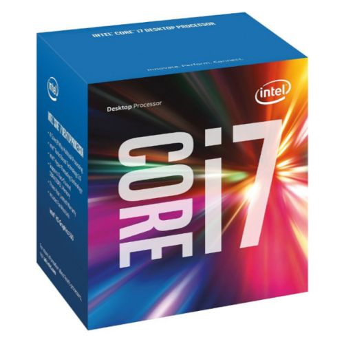 Intel Core I7-7700 CPU, 1151, 3.6 GHz, Quad Core, 65W, 14nm, 6MB Cache, HD GFX, 8 GT/s, Kaby Lake