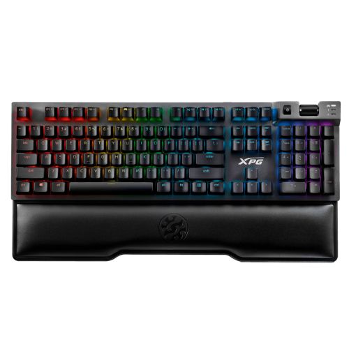 ADATA XPG Summoner Mechanical Gaming Keyboard, Cherry MX RGB, RGB Lighting Effects, Detachable Wrist Rest, 100% Anti-Ghosting