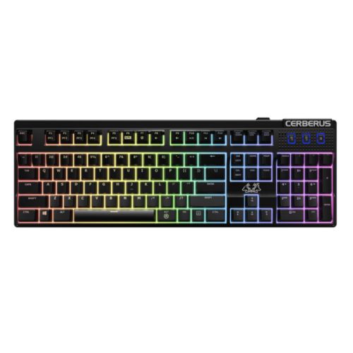 Asus CERBERUS MECH RGB Mechanical Gaming Keyboard, Kaihua Switches, RGB Backlighting, 100% anti-ghosting NKRO