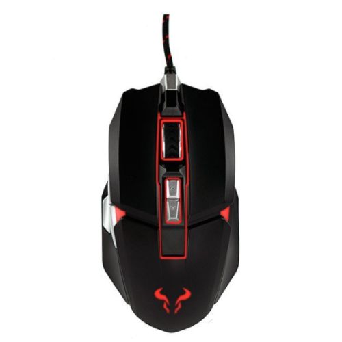 Riotoro AUROX Prism Wired Optical RGB Gaming Mouse, USB, 10,000 DPI, RGB, 8 Programmable Buttons