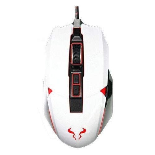 Riotoro AUROX Prism Wired Optical RGB Gaming Mouse, USB, 10,000 DPI, RGB, 8 Programmable Buttons