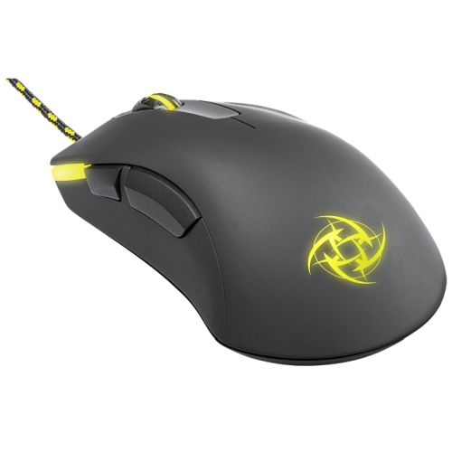 Xtrfy M1 Wired Optical Gaming Mouse - Ninjas in Pyjamas Edition, USB, 4000 DPI, Omron Switches, 5 Buttons, LED, Black