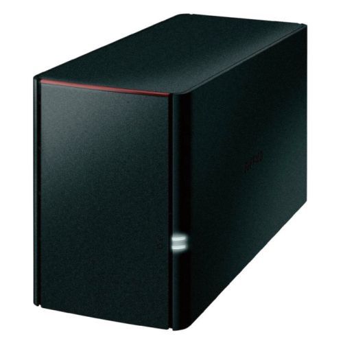 Buffalo 8TB LinkStation 220 NAS Drive, (2 x 4TB), RAID 0/1, GB LAN, NovaBACKUP, Built-in BitTorrent