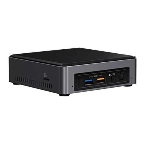 Intel NUC Slim Baby Canyon Barebone, i3-7100U, M.2 Slot, Wi-Fi, Btooth, USB Type C Gen2, HDMI, SDXC, VESA - No RAM/SSD/OS