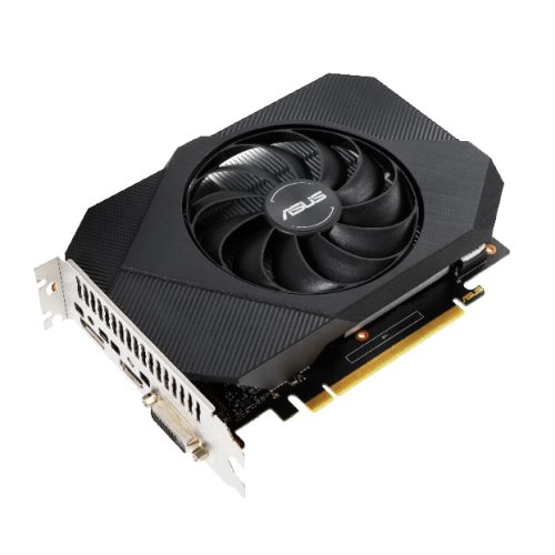 Asus Phoenix GTX1650, 4GB DDR6, DVI, HDMI, DP, 1620MHz Clock, Compact Design