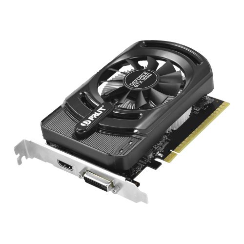 Palit GTX1650 StormX OC, 4GB DDR5, DVI, HDMI, 1725MHz Clock, Overclocked, Compact Design