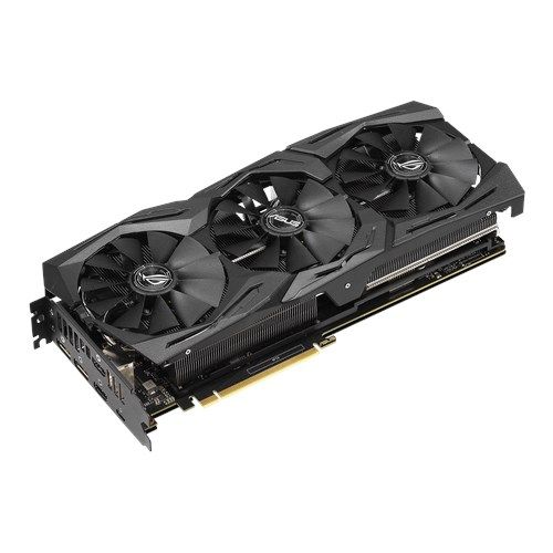 Asus ROG STRIX RTX2060 SUPER OC, 8GB DDR6, 2 HDMI, 2 DP, USB-C, 1860MHz Clock, 0dB Tech, RGB Lighting
