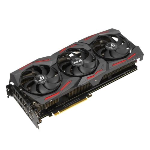 Asus ROG STRIX RTX2060 EVO OC, 6GB DDR6, 2 HDMI, 2 DP, 1860MHz Clock, RGB Lighting, Overclocked