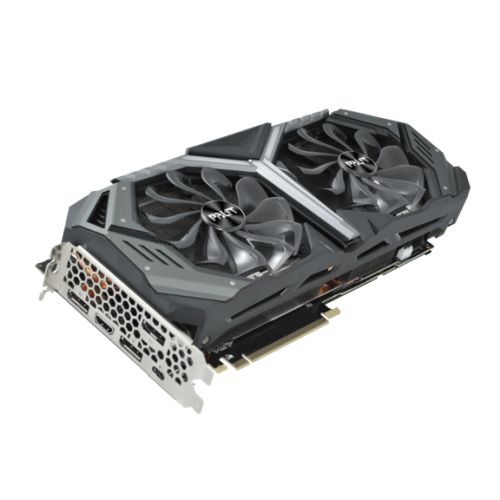 Palit RTX2070 SUPER GameRock, 8GB DDR6, HDMI, 3 DP, 1770MHz Clock, NVlink, 0-dB Tech, RGB Lighting