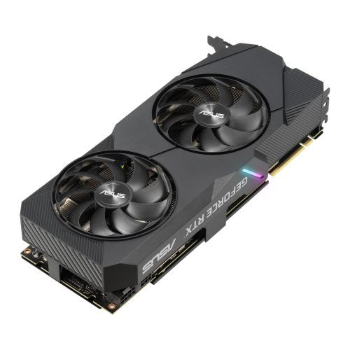 Asus DUAL RTX2080 SUPER EVO, 8GB DDR6, HDMI, 3 DP, 1845MHz Clock, NVlink, 0dB Tech