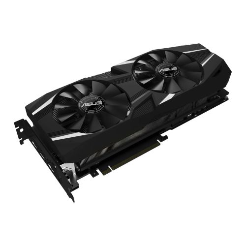 Asus RTX2080 Ti DUAL OC, 11GB DDR6, HDMI, 3 DP, USB-C, 1650MHz Clock
