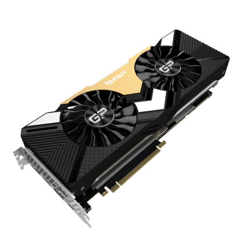 Palit RTX2080 Ti GamingPro OC, 11GB DDR6, HDMI, 3 DP, USB-C, 1650MHz Clock, NVlink, RGB Lighting, Overclocked