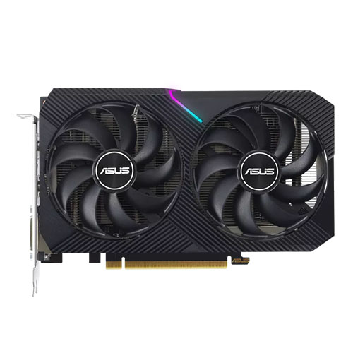 Asus Dual Rtx3050 Oc V2 Pcie4 8Gb Ddr6 2 Hdmi Dp 1852Mhz Clock Rgb Lighting Over