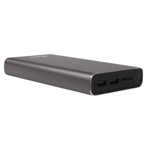 Sandberg (420-49) PD 18W 20000 Powerbank, 20000mAh, 2 x USB-A, 1 x USB-C, Quick Charge Supported, Aluminium, 5 Year Warranty