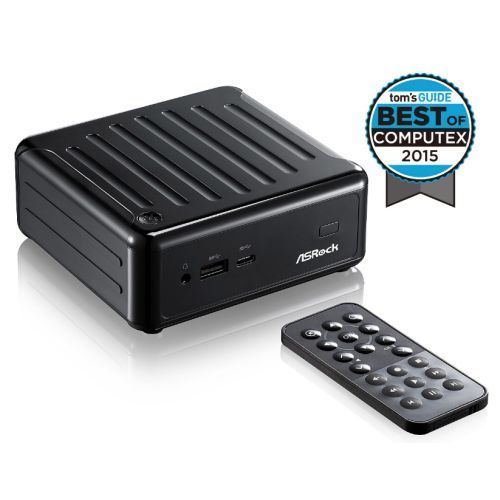 Asrock N3010-NUC BeeBox Barebone PC, Intel N3010, AC Wireless, Btooth, USB3.1 Type-C, Remote, No RAM, HDD or O/S