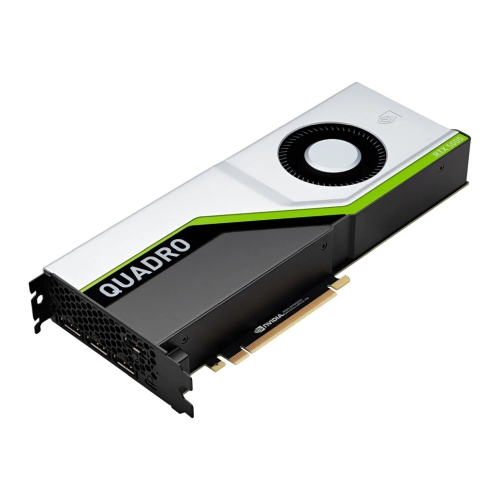 PNY Quadro RTX 5000 Professional Graphics Card, 16GB DDR6, 3072 Cores, 4 DP (DVI & HDMI adapters), USB-C, Turing Ray Tracing