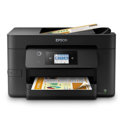 Epson WF-3820DWF Workforce Pro Wireless/USB All-in-One Inkjet Printer, Print/Scan/Copy/Fax, 4800 x 2400 DPI, 35 ppm