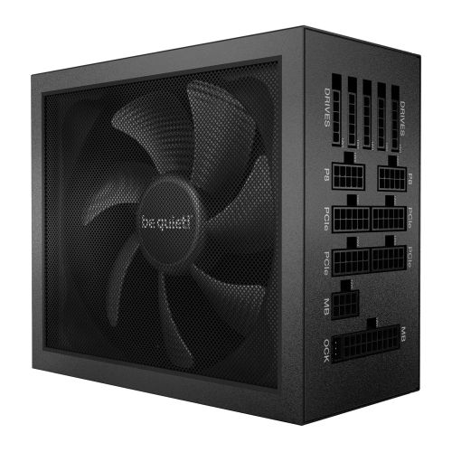 Be Quiet! 1000W Dark Power 12 PSU, Fully Modular, FDM Frameless Fan, 80+ Titanium, Quad Rail, Full-Mesh PSU Front, OC Key