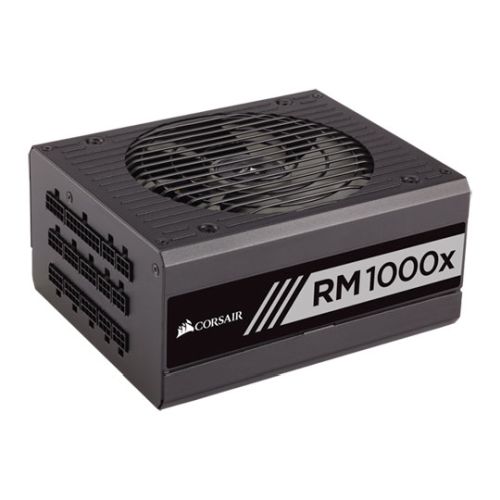 Corsair 1000W Enthusiast RMx Series RM1000X PSU, Rifle Bearing Fan, Fully Modular, 80+ Gold