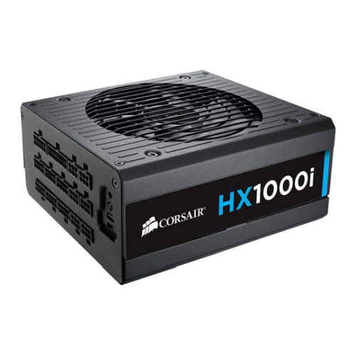 Corsair 1000W Professional Series HX1000i High Performance PSU, Fluid Dynamic Fan, Fully Modular, 80+ Platinum