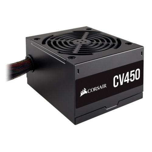 Corsair 450W CV Series CV450 PSU, Sleeve Bearing Fan, Fully Wired, 80+ Bronze