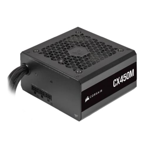 Corsair 450W Builder Series CX450M V2 PSU, Rifle Bearing Fan, Semi-Modular, 80+ Bronze