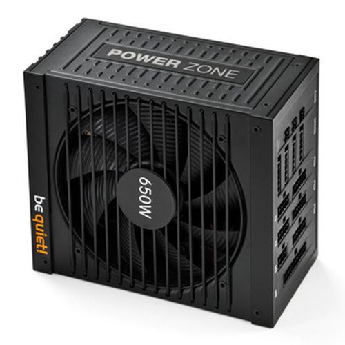 Be Quiet! 650W Power Zone PSU, Fully Modular, Fluid Dynamic Fan, 80+ Bronze, SLI/XFire, Cont. Power