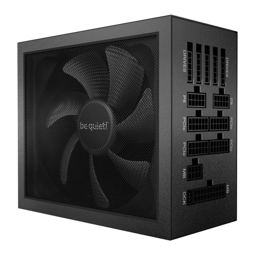 Be Quiet! 750W Dark Power 12 PSU, Fully Modular, FDM Frameless Fan, 80+ Titanium, Quad Rail, Full-Mesh PSU Front, OC Key