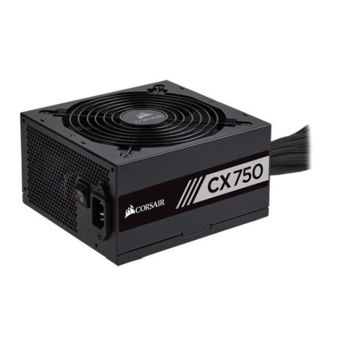 Corsair 750W Builder Series CX750 PSU, Rifle Bearing Fan, Fully Wired, 80+ Bronze