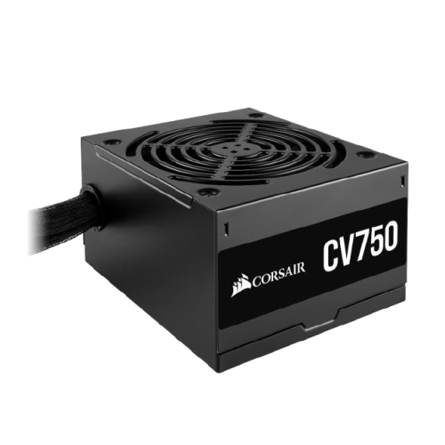 Corsair 750W CV Series CV750 PSU, Sleeve Bearing Fan, Fully Wired, 80+ Bronze