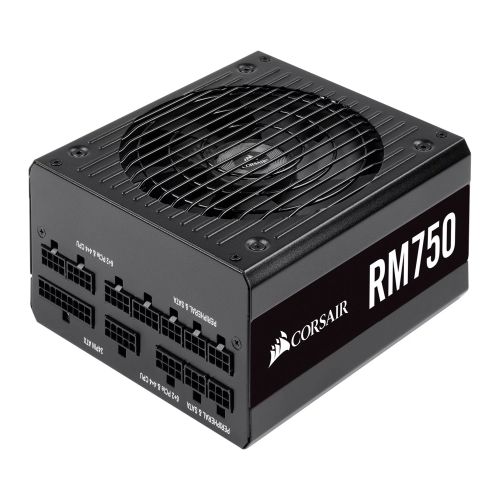 Corsair 750W RM Series RM750 PSU, Rifle Bearing Fan, Fully Modular, 80+ Gold