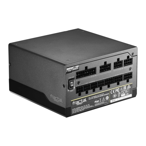 Fractal Design 760W ION+ 760P PSU, Fully Modular, Fluid Dynamic Fan, 80+ Platinum, UltraFlex DC Wires, Whisper-quiet Mode