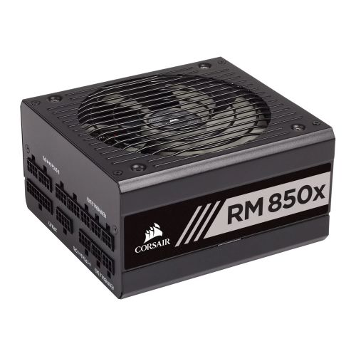 Corsair 850W RMx Series RM850X PSU, Rifle Bearing Fan, Fully Modular, 80+ Gold
