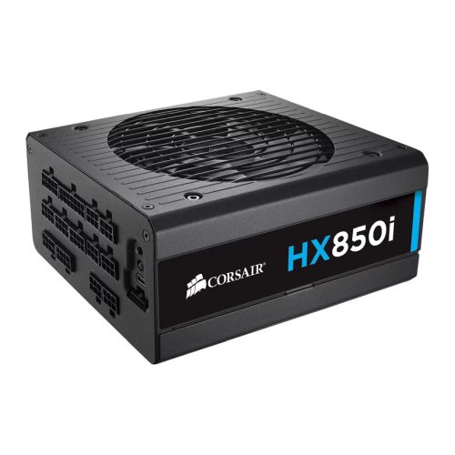 Corsair 850W Professional Series HX850i High Performance PSU, Fluid Dynamic Fan, Fully Modular, 80+ Platinum