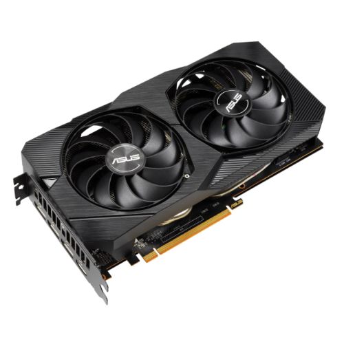 Asus DUAL RX5500 XT EVO OC, 8GB DDR6, PCIe4, HDMI, 3 DP, 1865MHz Clock, 0dB Tech, Overclocked