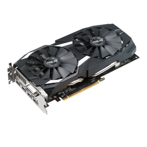 Asus Radeon RX580 DUAL OC, 8GB DDR5, DVI, 2 HDMI, 2 DP, 1380MHz Clock, 0dB Tech