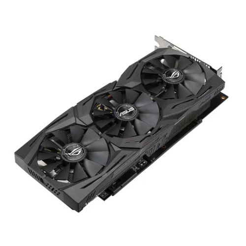 Asus Radeon ROG STRIX RX580 OC, 8GB GDDR5, DVI, 2 HDMI, 2 DP, 1380MHz Clock, RGB Lighting, Crossfire